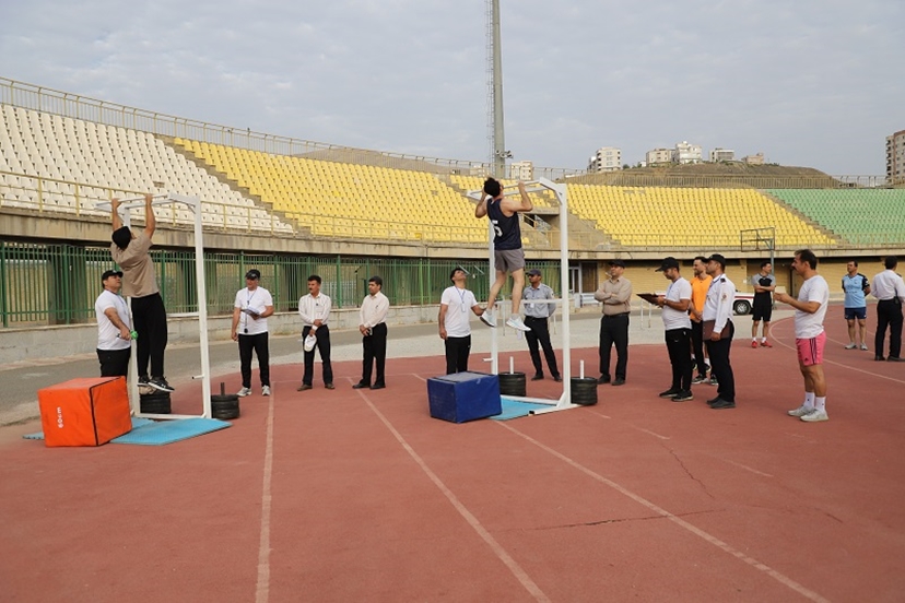 آزمون عملی استخدام آتش‌نشانی سنندج به روایت تصویر