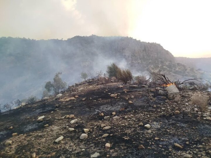 آتش‌سوزی گسترده در آبیدر مهار شد/ حضور همزمان در ۶ حادثه شهری دیگر